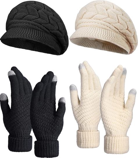 Gorros y guantes para mujer 